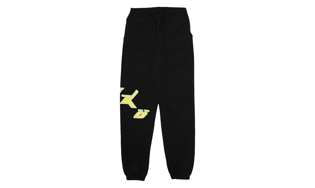 Bornfrompain OG Pain Sweatpants "Black / Lime" SCK010