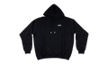 PAINT SPLATTER ARROW DIAG FRENCH TERRY HOODIE "Black" 44OWOS26K062 001