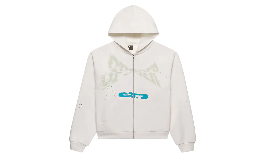 T&F Zip Up Hoodie "White" SP5der596