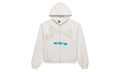 T&F Zip Up Hoodie "White" SP5der596