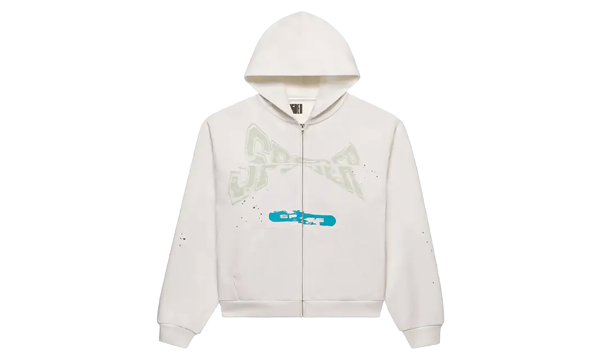 T&F Zip Up Hoodie "White" SP5der596