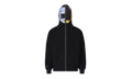 Ram Full Zip Hoodie "Daft Punk X Pleasures - Black" P25DP014