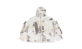 Tweed Patchwork Window Hoodie "White" 1131200001SS24