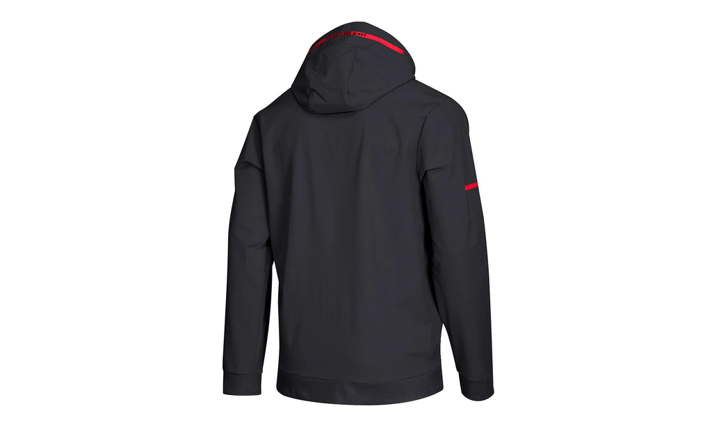 NHL Detroit Red Wings Woven Full Zip Hoodie "Black / Red" D77159
