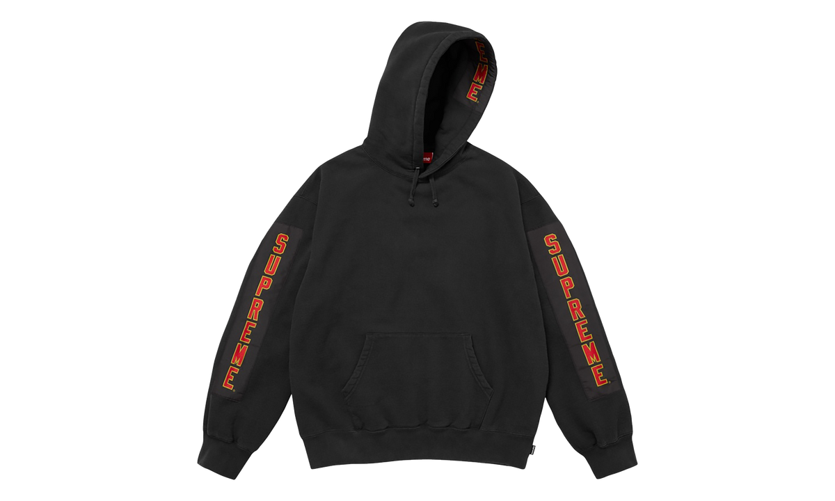 Woven Patches Hoodie "FW25 - Black" SU27663