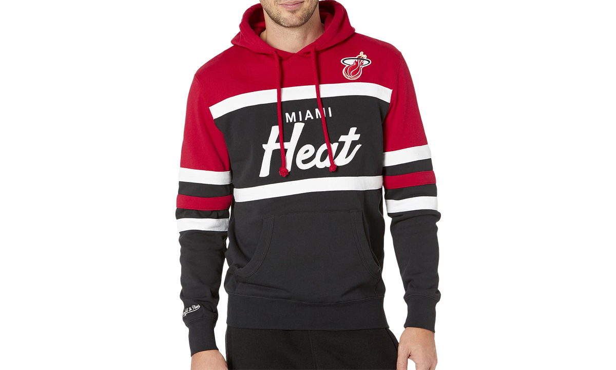 NBA HEAD COACH HOODIE HEAT "Red-Black" FPHDSC19029 MHERDBK