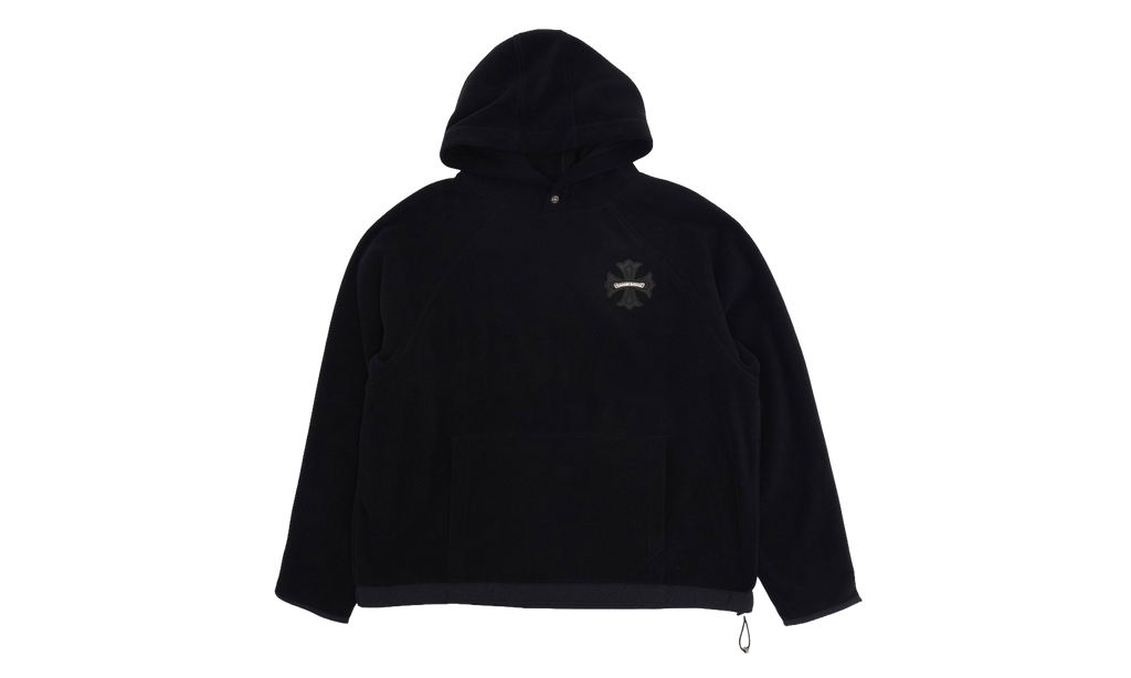 Fleece Plus Patch Hoodie "Black/Black" CHRM1309
