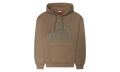 S-GRIFFON Print Treated Hoodie "Brown" A238050BKCJ7ETA