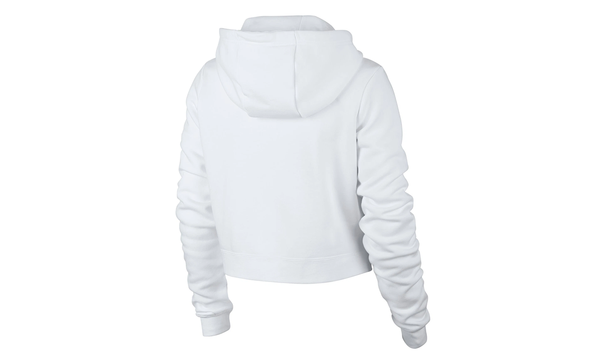 Sportswear Rally Cropped Hoodie WMNS "White" AQ9965 100