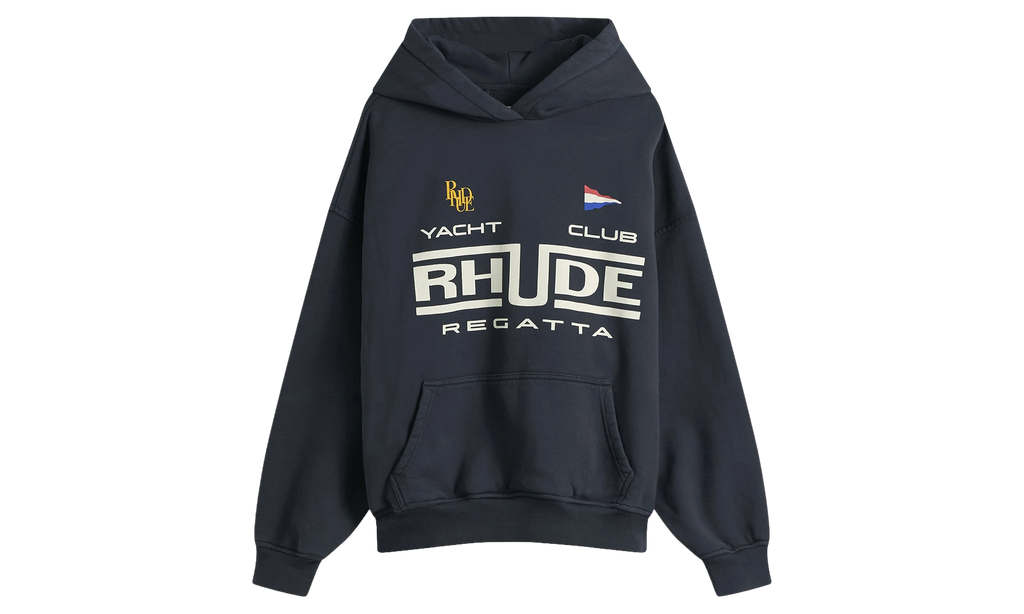 Regatta Club Hoodie "Vintage Black / White" RHPS26HO01012