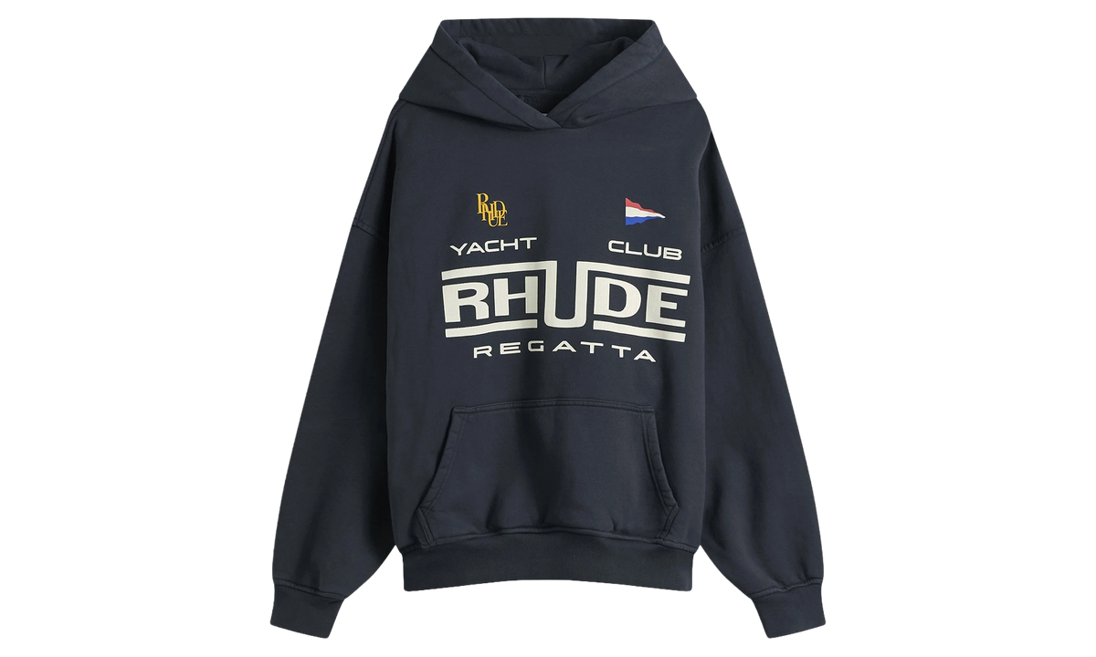 Regatta Club Hoodie "Vintage Black / White" RHPS26HO01012