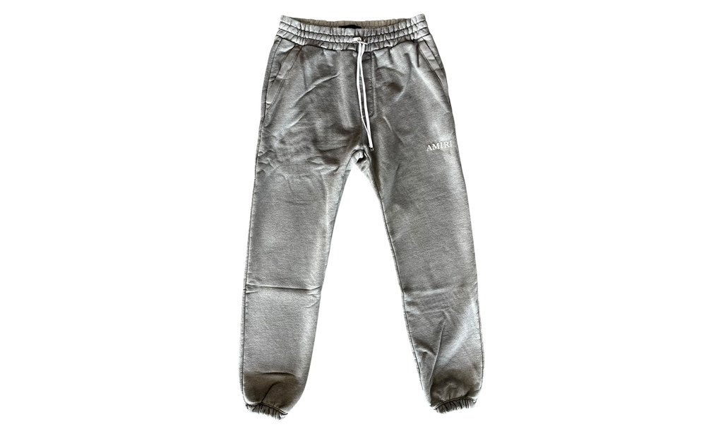 Puff Logo Sweatpants "Grey & White" AW22MJL100 030