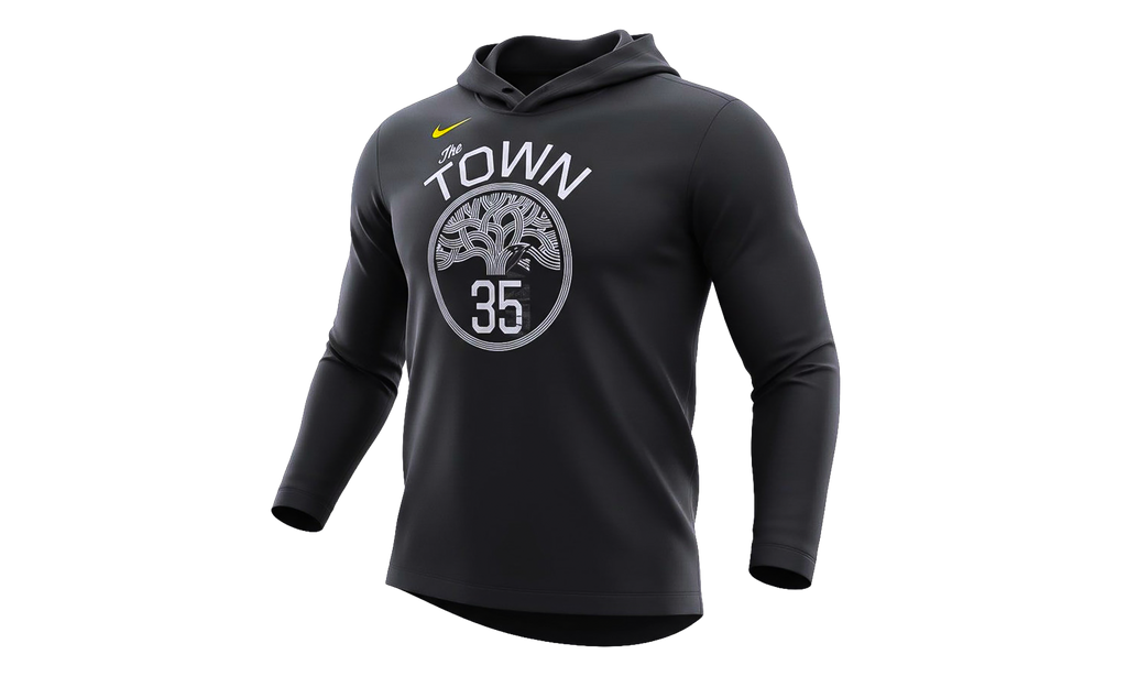 NBA GSW "The Town" Steph Curry Long Sleeve Hoodie "Black" BQ2042 013