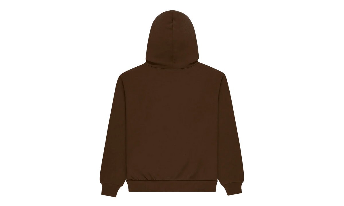Rhinestone OG Web Hoodie "Brown" SP5der368