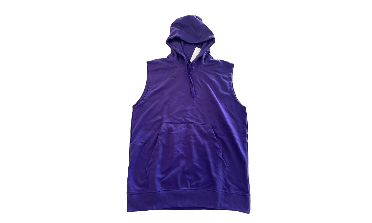 Air Jordan Sleeveless Fleece French Terry Dri Fit Hoodie "Purple" DQ7946 520