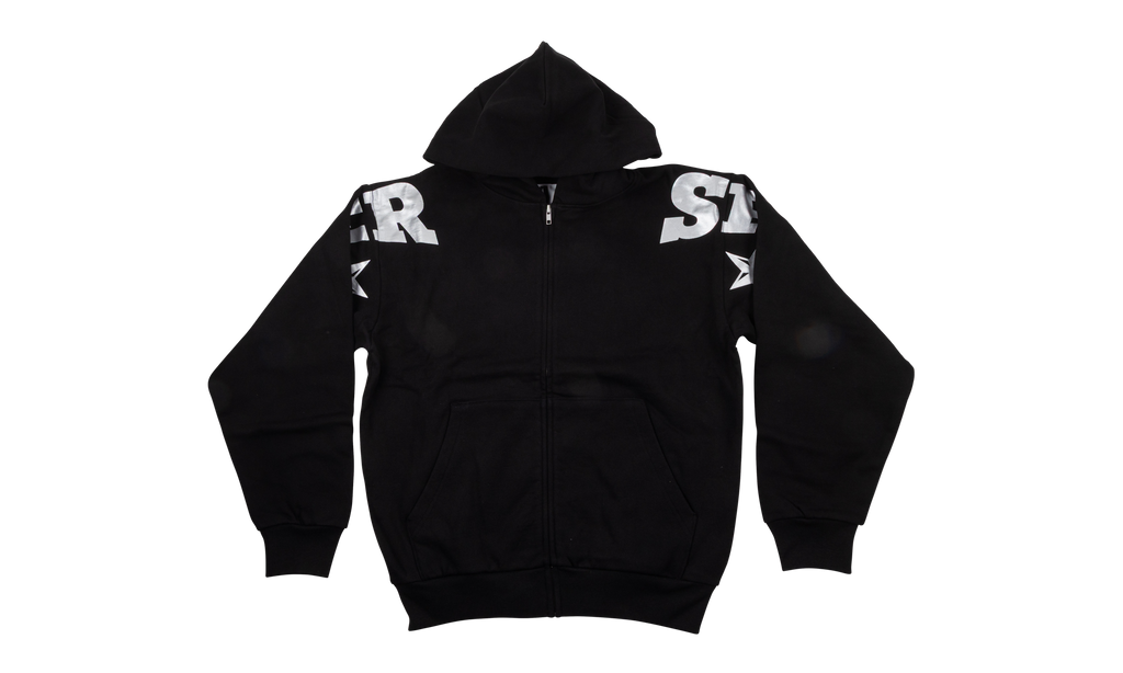 MX555 ZIP HOODIE "Black" SP5der303