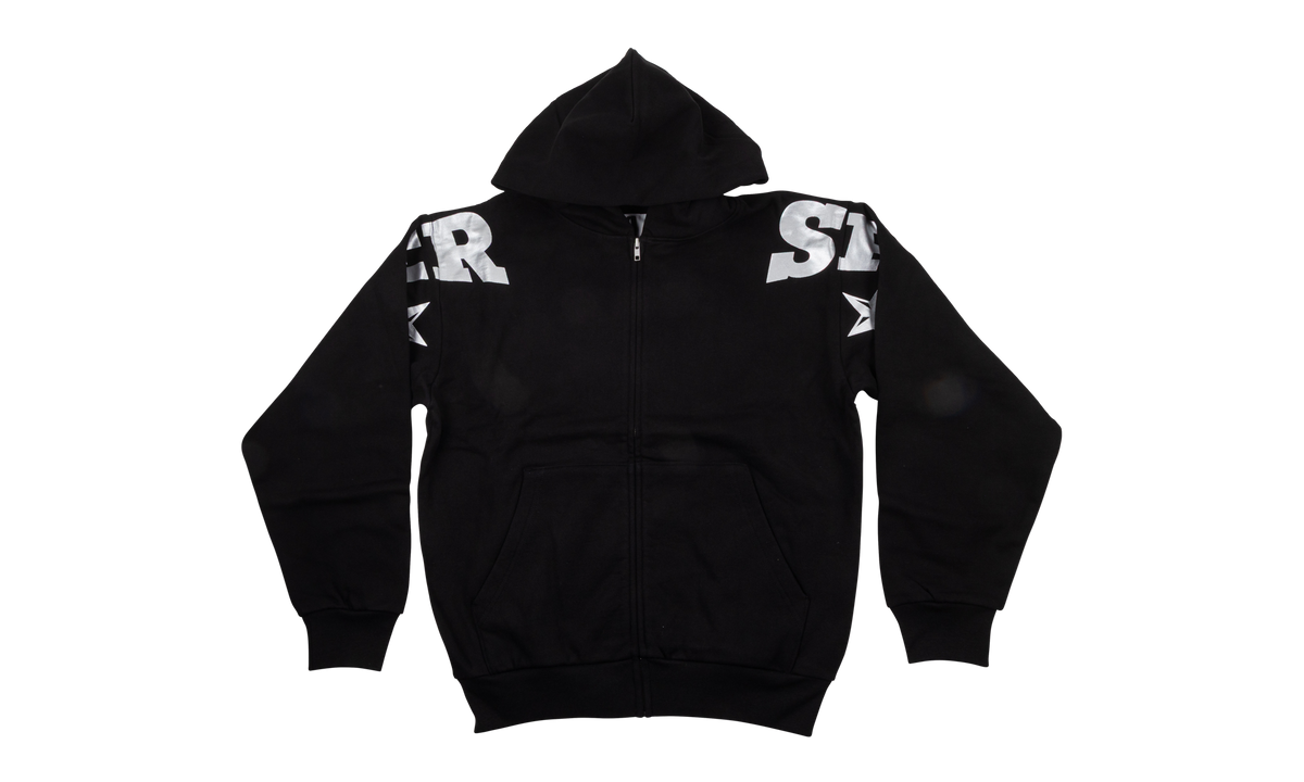 MX555 ZIP HOODIE "Black" SP5der303