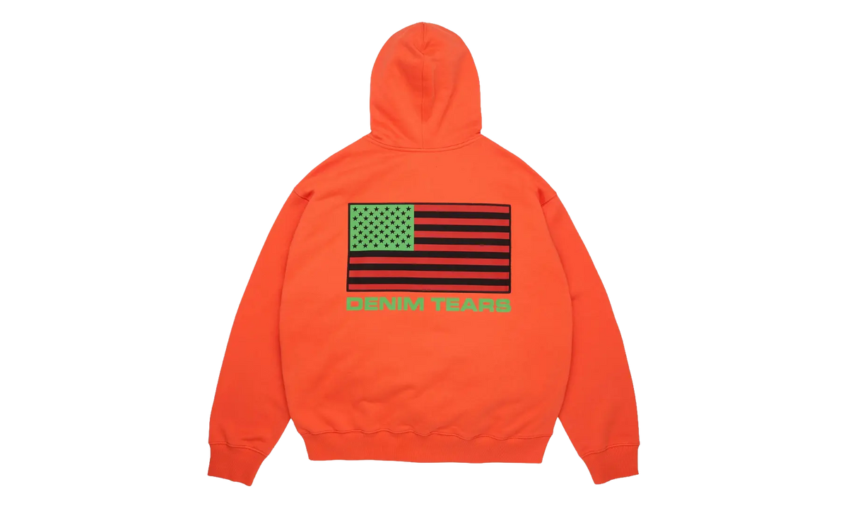 Pan African Zip Hoodie "Orange" DT918