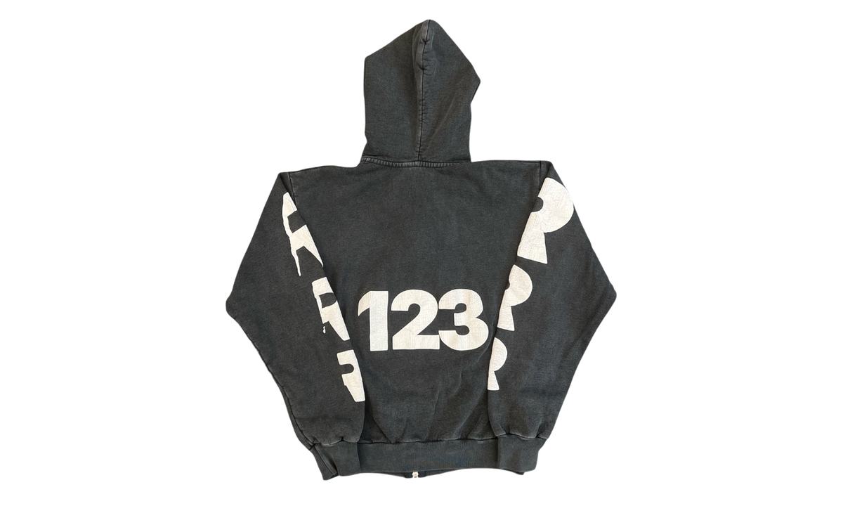 Apocrypha Pious Zip Hoodie "Mechanic Black" APOC ZH04 MECH