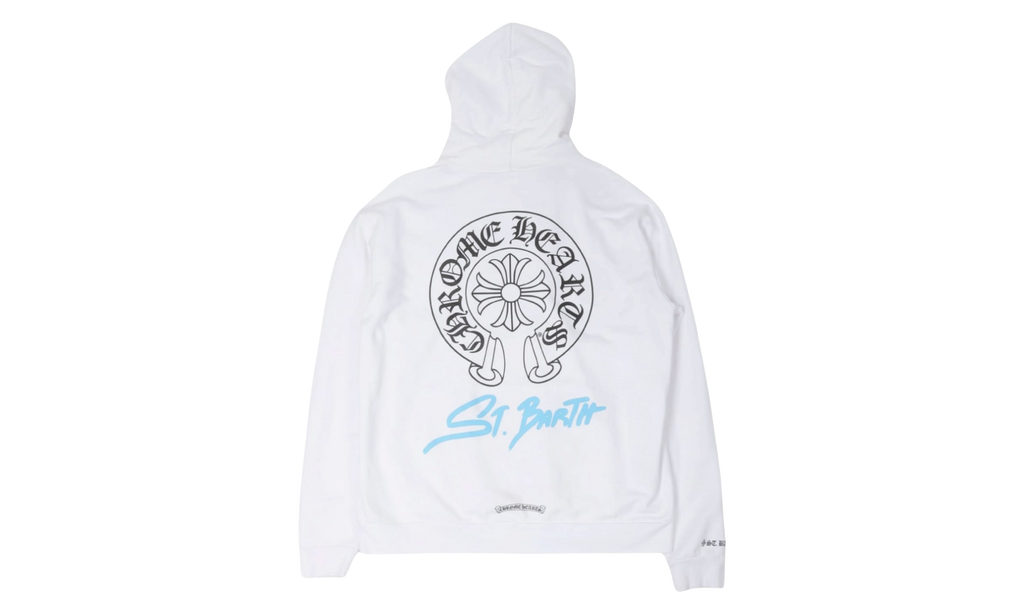 St.Barth Exclusive Horseshoe Hoodie "White" CHRM1924