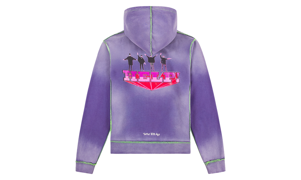 Help Hoodie "Purple" BWAHSHEL