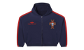 Lisbon Racing 10 Zip Up Hoodie "Navy / Red" HMDD047