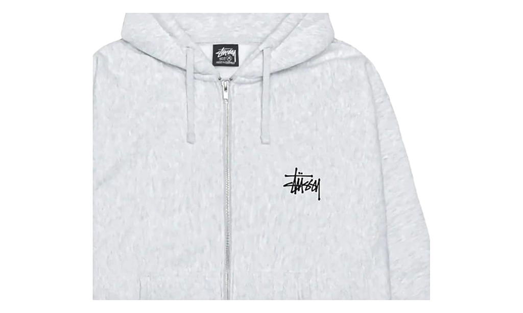 Basic Zip Hoodie "Ash Heather" 1974567 ASH