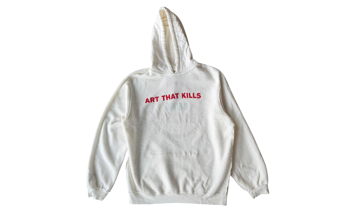Stop Being Racist Reversible Hoodie "White" GD277