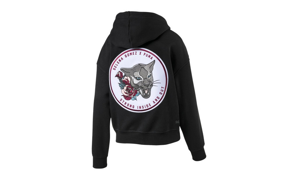 SELENA GOMEZ FULL ZIP HOODIE WMNS "Puma Black" 517805 02