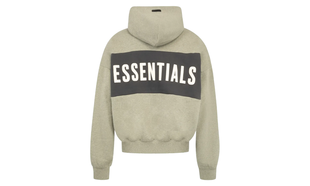 Cropped Relaxed Panelled Hoodie "Seal Heather / Iron Grey" RW00283 0135
