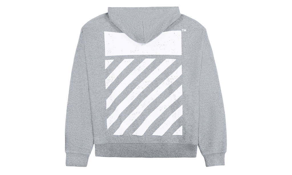 Diag Pullover Hoodie "Heather Grey" LABF26K051-HTG