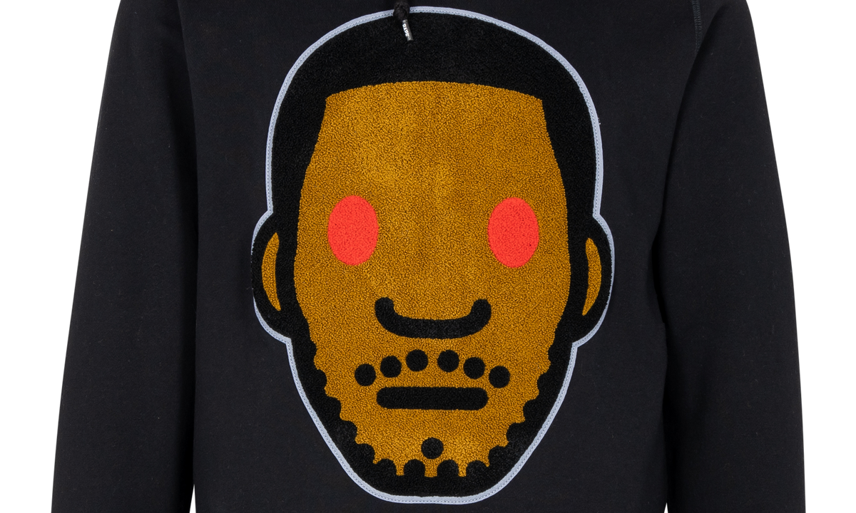Pullover Hoodie "BAPE x Kid Cudi - Black" 83122109