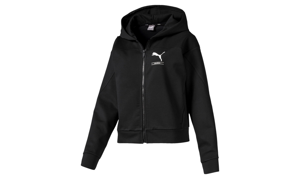 NU-TILITY FULL ZIP HOODIE WMNS "Puma Black" 580398 01