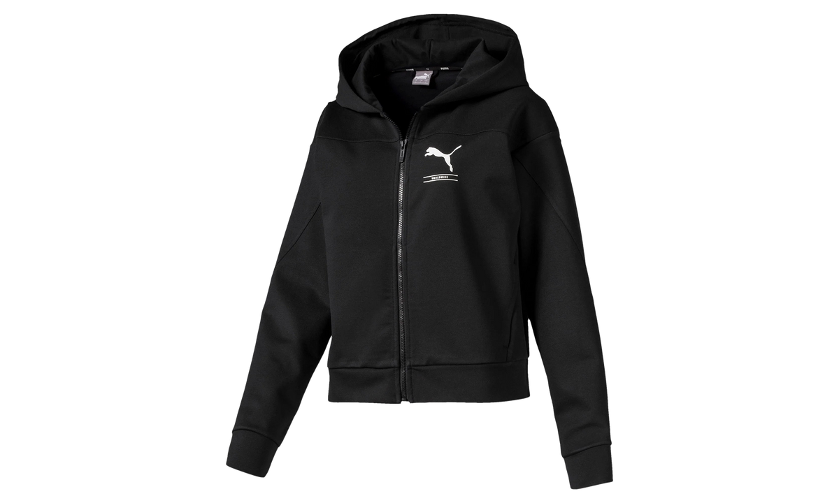 NU-TILITY FULL ZIP HOODIE WMNS "Puma Black" 580398 01