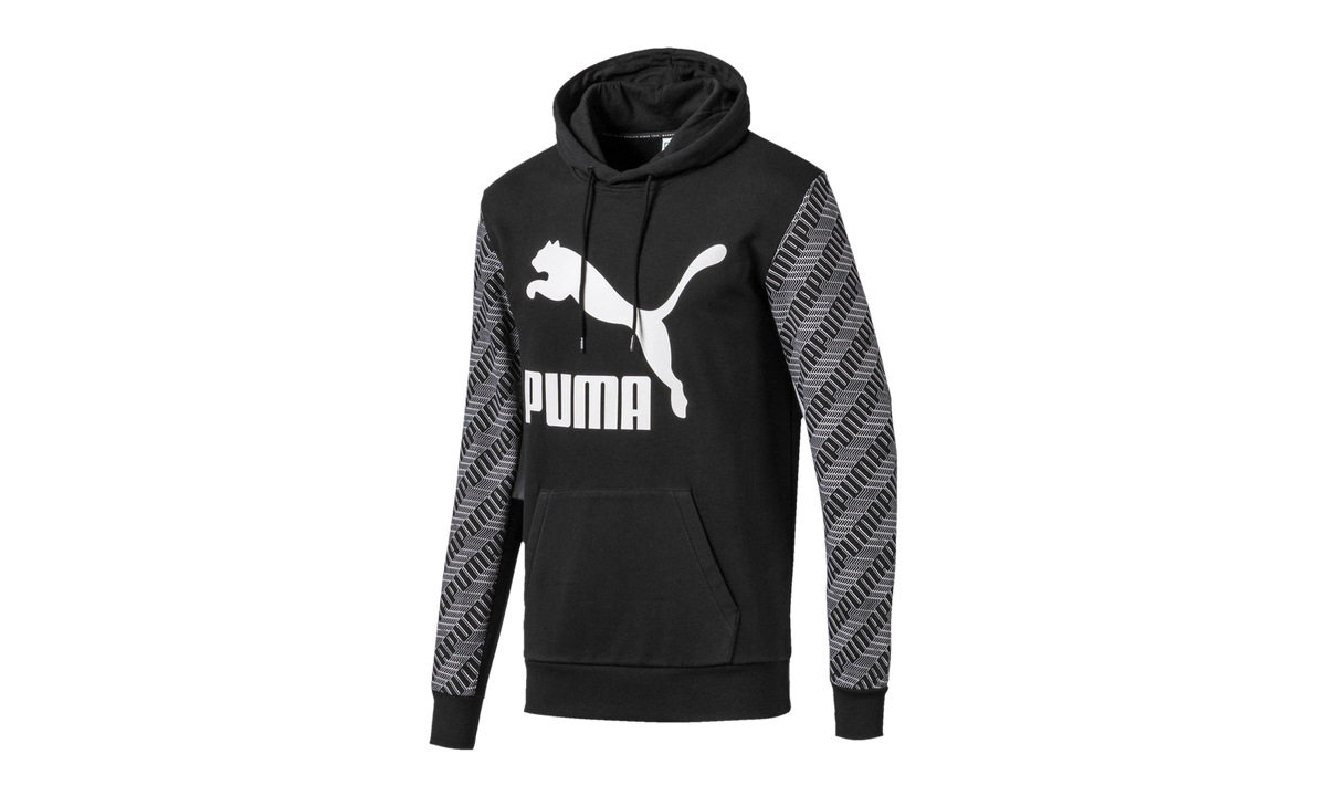 CLASSICS GRAPHIC HOODIE AOP "Puma Black" 595265 61