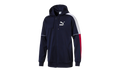Retro Full Zip Hoodie "Peacoat" 576375 06