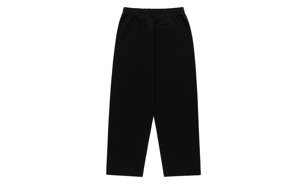Rhinestone Script Wide Leg Sweatpants "Black" SP5der352