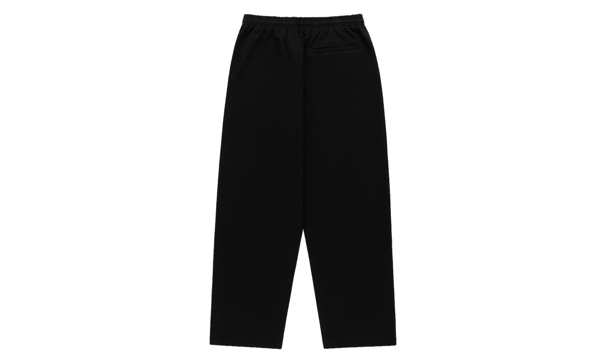 Rhinestone Script Wide Leg Sweatpants "Black" SP5der352