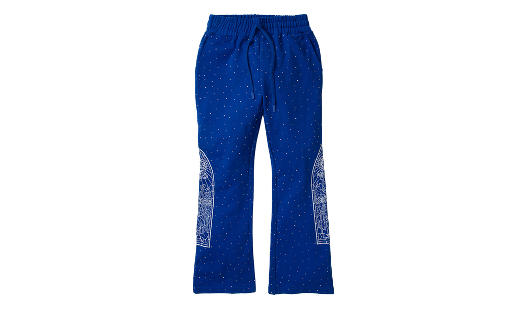 Rhinestone Sweatpants "Indigo" WDW 96678 INDG