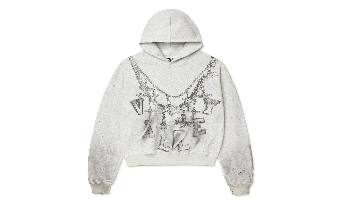 Big Chain Hoodie "Grey" 10066096