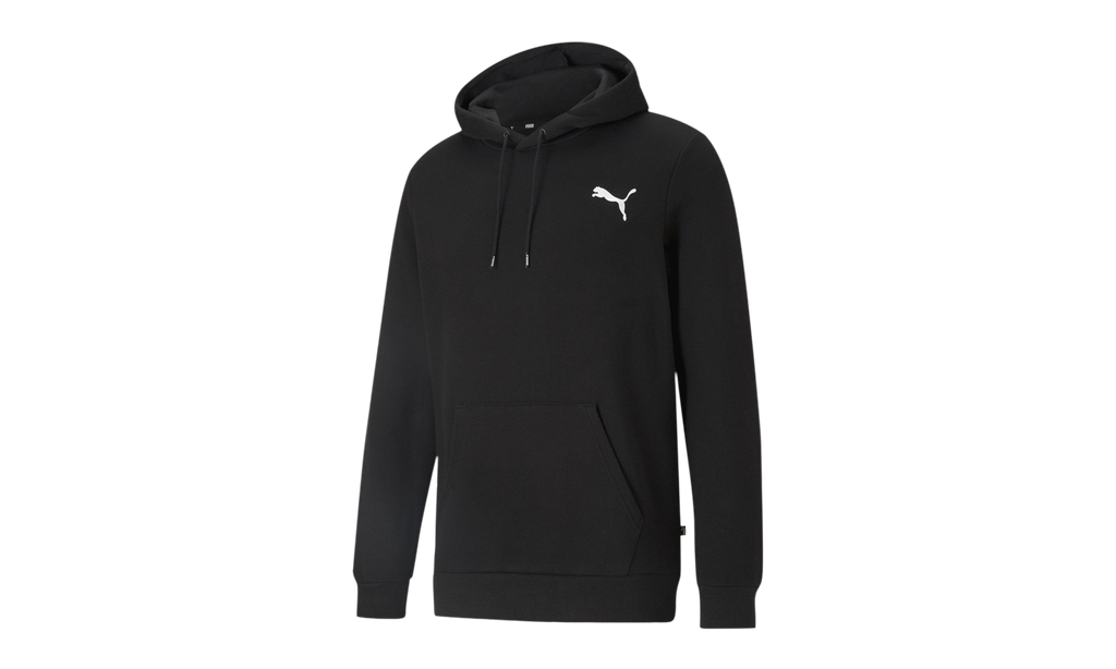 Essential Small Logo Fleece Hoodie "Black" 586690 51