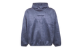 Suede Fleece Modern Hoodie "Iron Grey" 192HO256942F