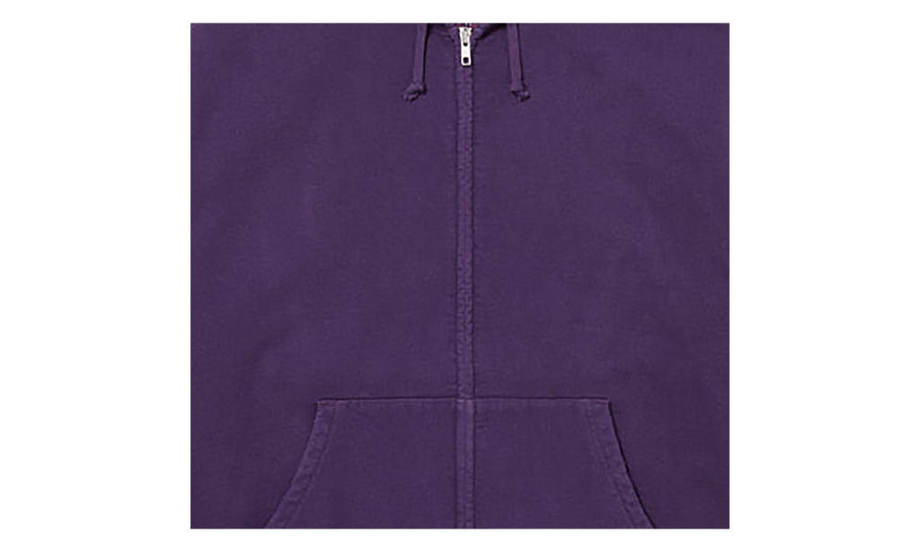 Cut Out Zip Up Hoodie "Dark Purple" SU27263