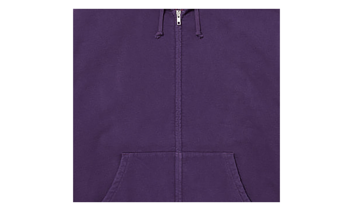 Cut Out Zip Up Hoodie "Dark Purple" SU27263