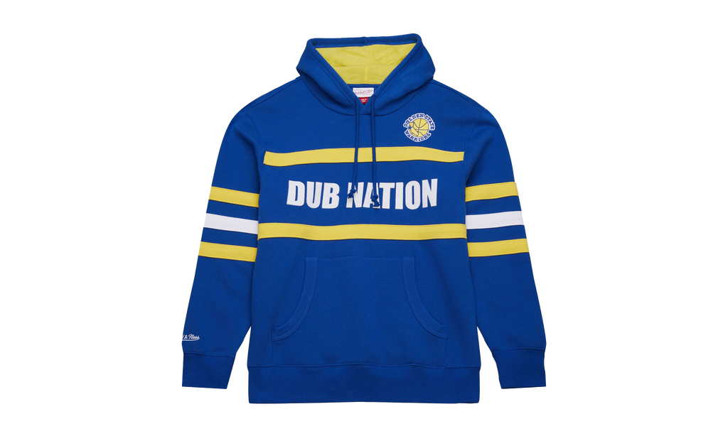 NBA HEAD COACH HOODIE VINTAGE LOGO WARRIORS "Royal" TH8072 GSWROYA