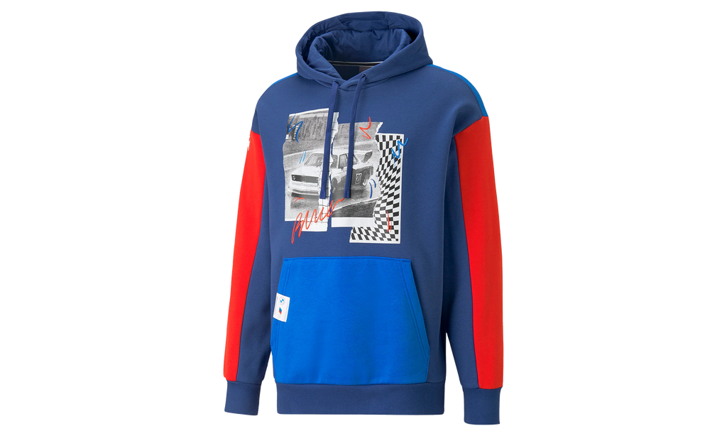 BMW MOTORSPORT GRAPHIC HOODIE "Blue" 538137 04