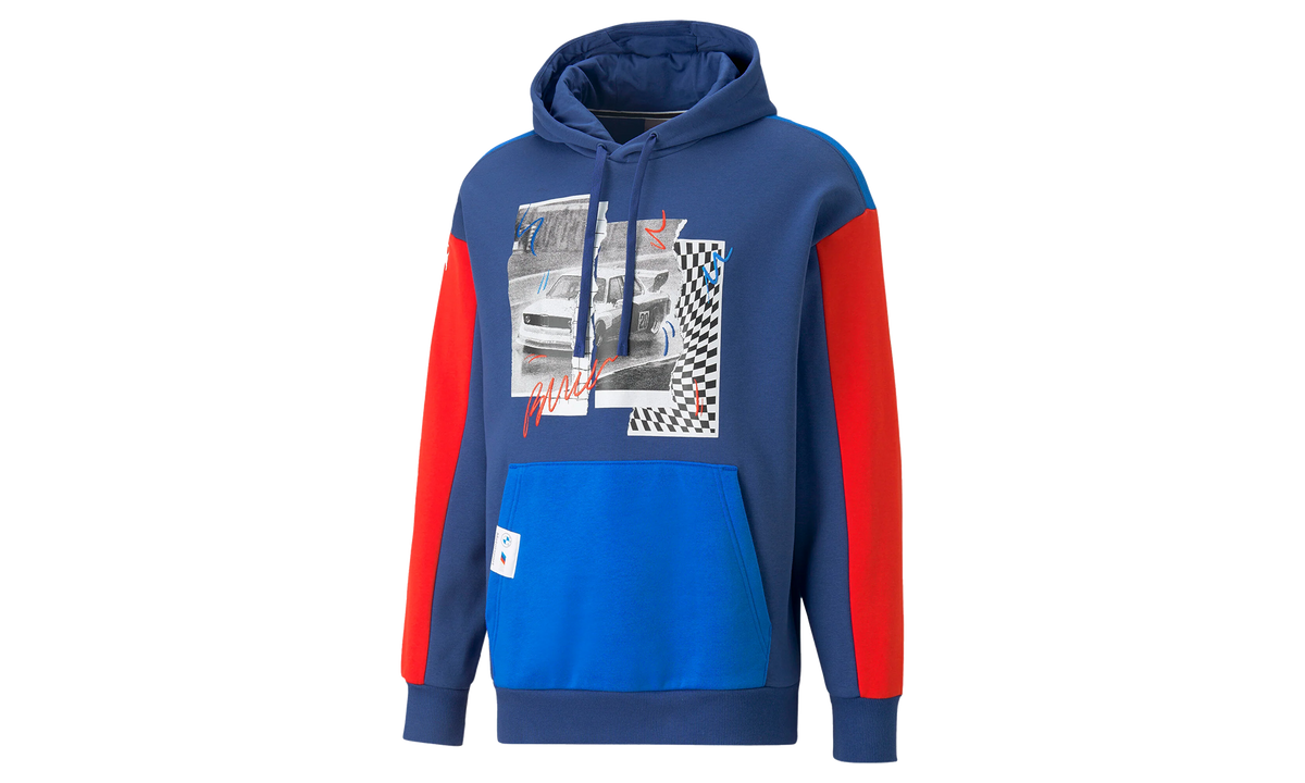 BMW MOTORSPORT GRAPHIC HOODIE "Blue" 538137 04