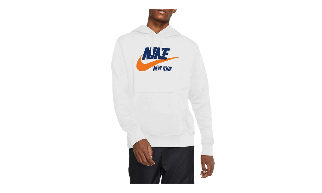 Sportswear Fleece Hoodie "WHITE/BLACK" CQ7205 100