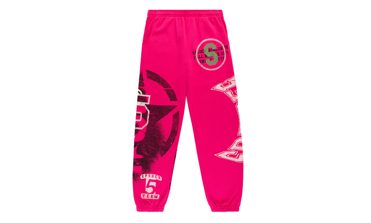 Stencil Sweatpants "Pink" SP5der194
