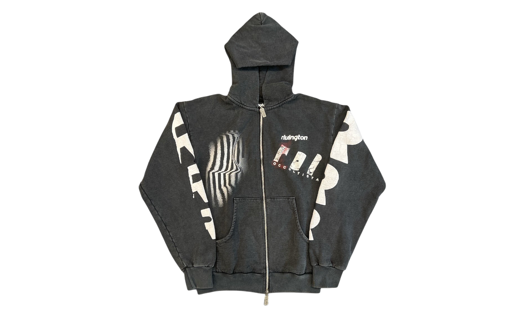 Apocrypha Pious Zip Hoodie "Mechanic Black" APOC ZH04 MECH